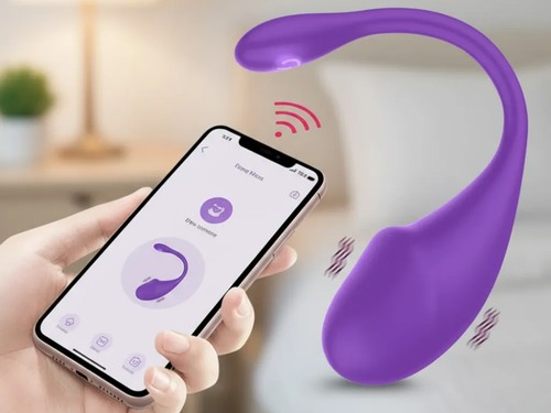 Huevo Vibrador recargable con Control Remoto vía Aplicación