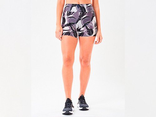 Short de lycra estampado, entrenamiento funcional