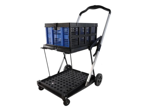 Changuito Carro Con Canasto De Compras Supermercado Plegable