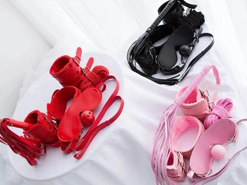 Kit Sado Combo Completo Dominación Fetiche Bdsm
