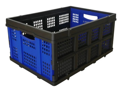Canasto Cesto De Compras Plegable Plástico Para Carrito
