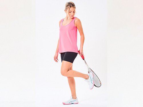 Remera sin mangas deportiva