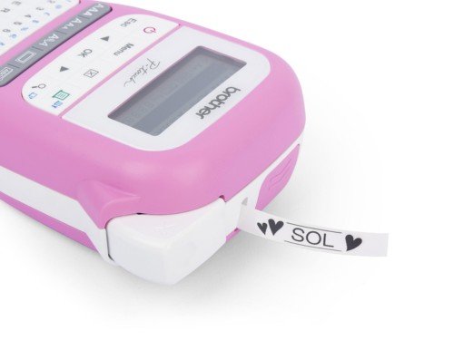Rotuladora portátil Brother de fácil uso PT-H110PK Imprimir etiquetas