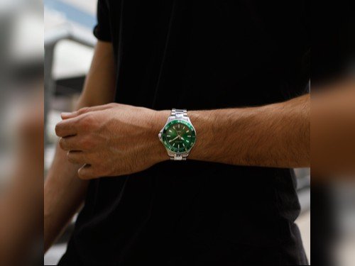 Reloj Atura verde para hombre - Valkur