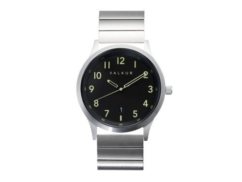 Reloj Larden plateado para hombre - Valkur