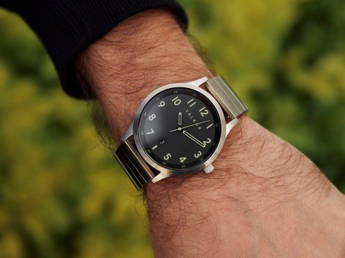 Reloj Larden plateado para hombre - Valkur