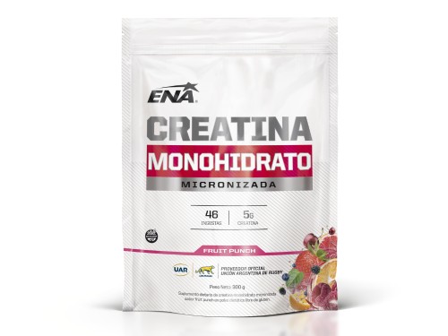 Creatina Monohidrato 300gr Micronizada Suplemento ENA Sport