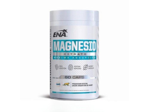 Citrato de Magnesio en cápsulas 60 caps ENA Sport