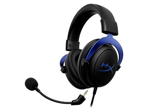 Auriculares Gamer Hyperx Cloud Gaming Negro Y Azul con Microfono