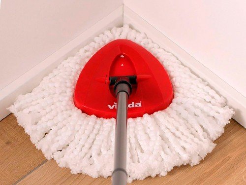 Vileda Easy Wring Mopa Microfibra Balde Centrifugado A Pedal