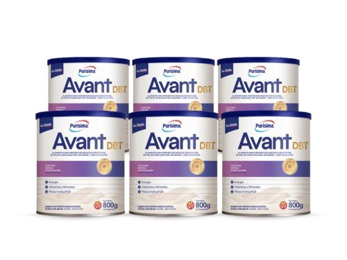 Suplemento Avant 800g Pack x6 latas DBT + ENVÍO GRATÍS