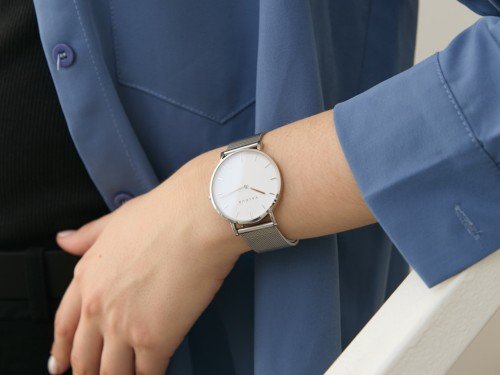 Reloj Eyra plateado para mujer - Valkur
