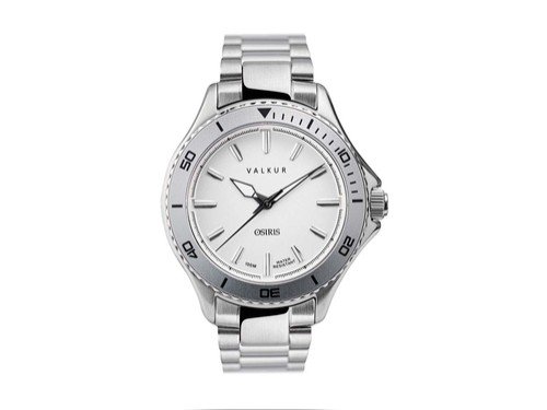 Reloj Anubis blanco / plateado para hombre - Valkur