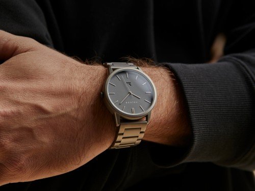 Reloj Neven plateado para hombre - Valkur