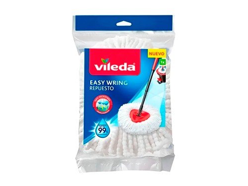 Vileda Easy Wring Repuesto Mopa Lampazo Microfibra Limpieza