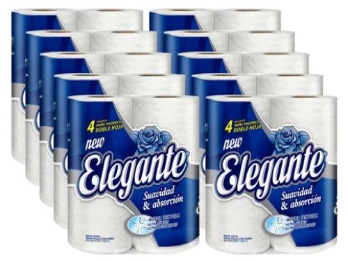 Papel Higiénico DH Ultra Suave - Bolsón x 40 Rollos x 30mts - Elegante