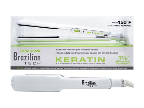 Babyliss Brazilian Tech Plancha Pelo Keratina
