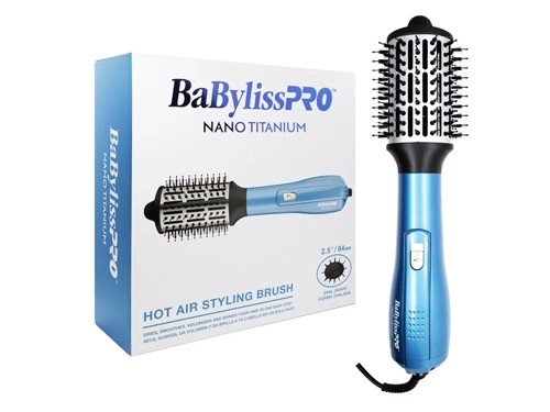 Babyliss Pro Titanium Cepillo Secador Voluminizador De Pelo 64mm