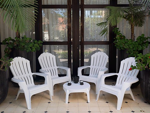 Set 4 Sillones Miami + Mesa Puket