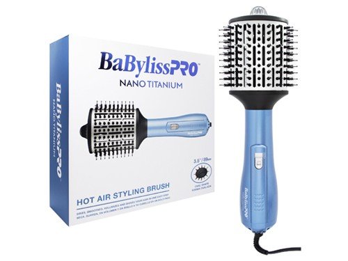 Babyliss Titanium Cepillo Secador Voluminizador De Pelo 89mm