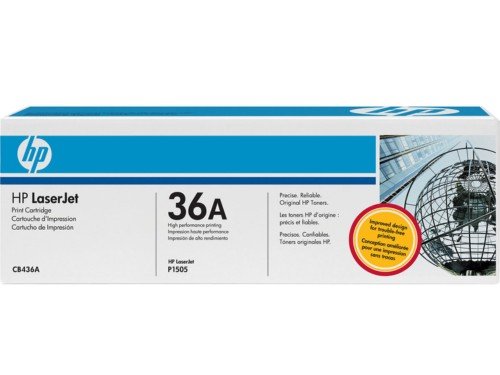 Toner 36A CB436A Original HP para Impresora LaserJet P1505 M1522 M1120