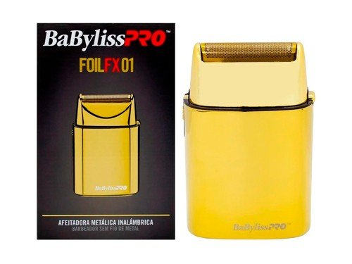 Babyliss Foil Fx01 Afeitadora Shaver A Pila Barberia Gold
