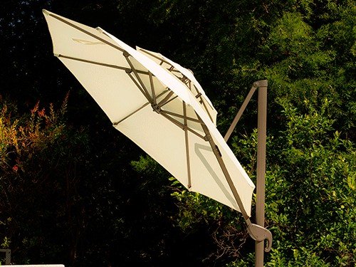 Sombrilla Lateral Beige 3 mts