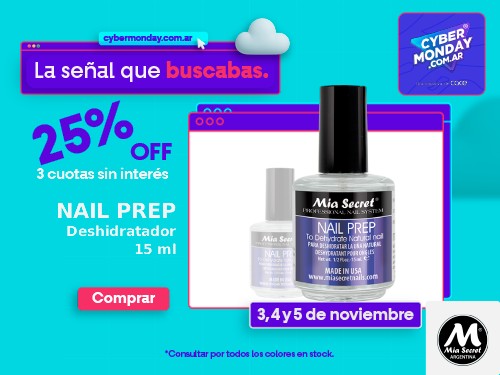 Nail Prep Mia Secret 15 ml. ¡Descuento Único! Preparación 100% Pro