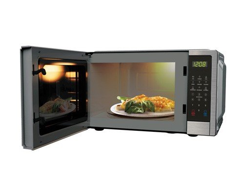 Microondas Smart-tek 23lts Acero Inox 900w Con Panel Digital