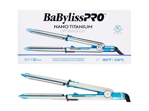 Babyliss Planchita Alisado Plancha Optima 3000 Bivoltaje