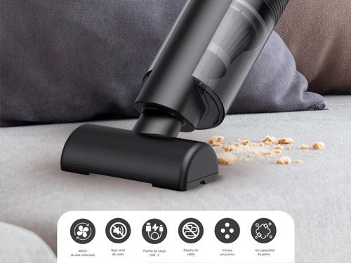 Aspiradora Smart Tek De Mano Inalambrica + Robot Ava Mini 2