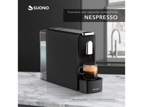 Cafetera Expresso Suono Para Capsulas Nespresso 500ml 19 Bares Presión