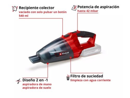 Aspiradora inalambrica TE-VC 18 Li Solo EINHELL