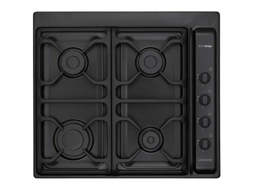 Anafe de Empotrar Grafito Multigas 4 Hornallas Encendido Longvie