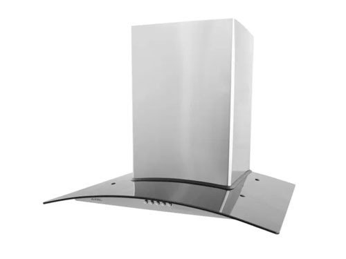 Campana Axel 60 cm Inoxidable Con Vidrio 650 m³/h Luz AX-2000