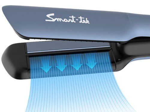 Secador Y Plancha De Pelo 2 En 1 Ceramica De Aire Alisadora Smart-tek