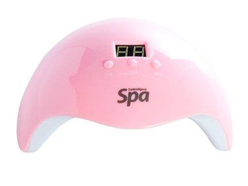 Teknikpro Spa Mini Cabina Lamp 36w Uñas Profesional Rosa