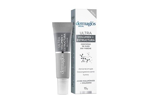 Crema Facial Dermaglós Contorno de Ojos Ultra Volumen Y Estructura x15