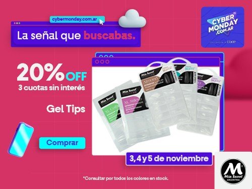 Gel Tips Mia Secret: Revolución Soft Gel. Extensión de Salón en Minuto