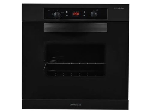 Horno a Gas Longvie Grafito 68,5L Display Turbo Ventilación Tangente