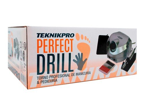 Teknikpro Perfect Drill Torno Manicuria Pedicuria 30mil Rpm