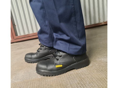 Botin De Seguridad De Cuero Pampero Puntera De Acero 249