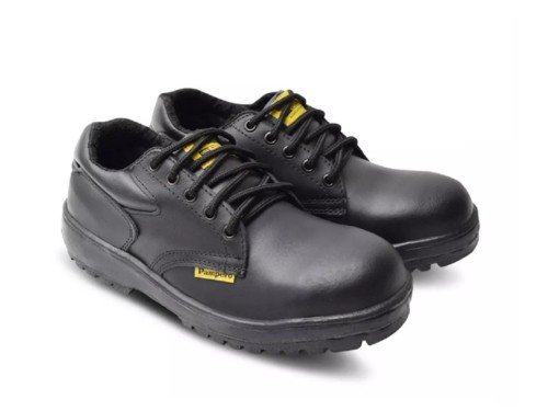Zapato De Seguridad De Cuero Puntera De Acero 649 Pampero