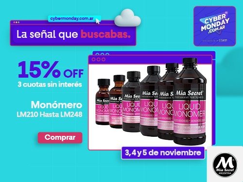 MONÓMERO MIA SECRET 59 ml : Base Profesional Acrílica de Alta Calidad.