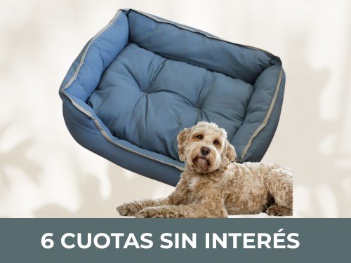 Moises Perro Cama Grande Premium Antistress Lavable Verano de Tusor