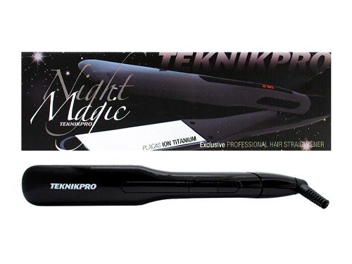 Teknikpro Night Magic Planchita De Pelo Alisado Plancha