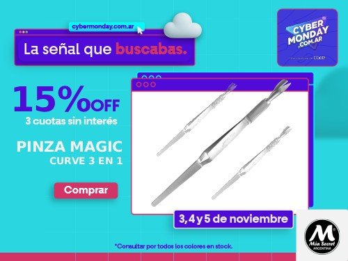 PINZA MAGIC CURVE 3 EN 1: Esencial para Curva C en Acrílico