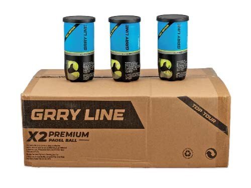 Caja X24 Tubos de Pelotas x2 Grry Line