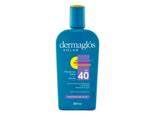 Dermaglos Protector Solar Emulsion Fps 40 x250ml