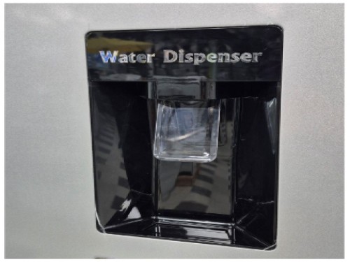 HELADERA PAN-300LSLDP C/DISPENSER 300LT SILVER PANORAMIC